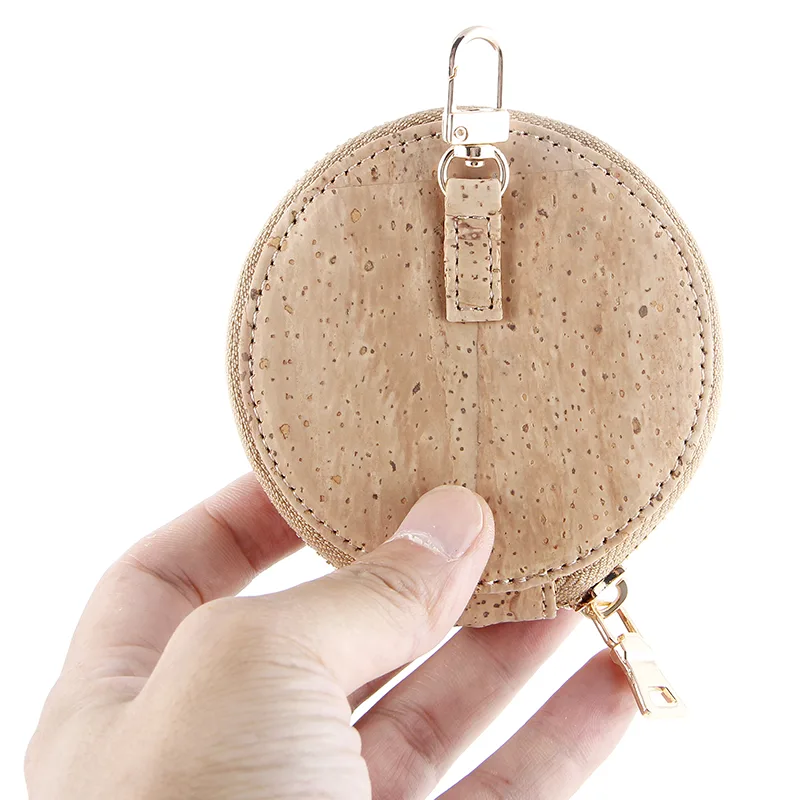 Vintage Texture Multi-card Soft Cork Purse
