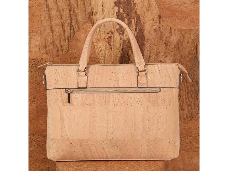 Bolsa portátil de cortiça de grande capacidade